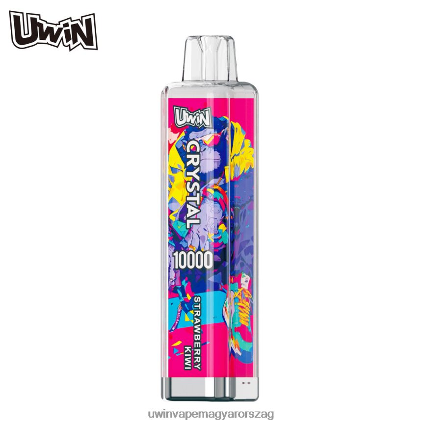 UWIN Vape Újratölthető - epres kivi UWIN CRYSTAL 10000 eldobható vape N8ZTXF11