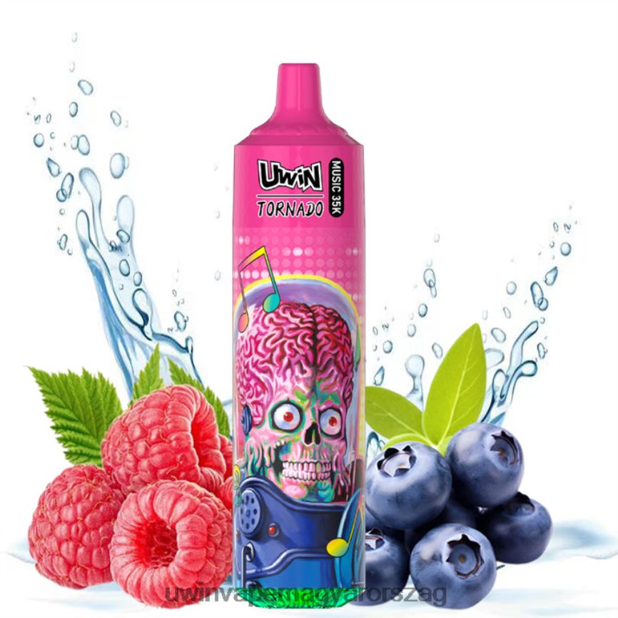 UWIN Vape Crystal - áfonyás málna UWIN CRYSTAL 35k eldobható vape N8ZTXF16